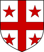 English Family Shield for Danbury