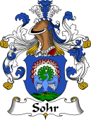 German Wappen Coat of Arms for Sohr
