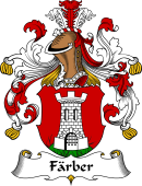 German Wappen Coat of Arms for Färber