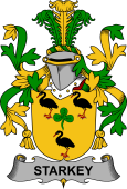 Irish Coat of Arms for Starkey