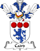Coat of Arms from Scotland for Caird