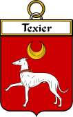 French Coat of Arms Badge for Texier