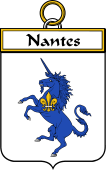 French Coat of Arms Badge for Nantes