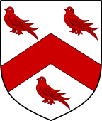 English Family Shield for Wallington