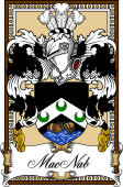 Scottish Coat of Arms Bookplate for MacNab