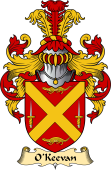 Irish Family Coat of Arms (v.23) for O'Keevan