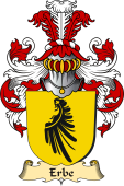 v.23 Coat of Family Arms from Germany for Erbe