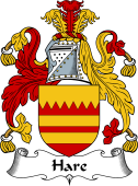 English Coat of Arms for Hare
