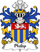Welsh Coat of Arms for Philip (Sir, AP RHYS, Breconshire)