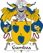 Spanish Coat of Arms for Gamboa