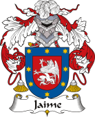 Spanish Coat of Arms for Jaime or Jaimes