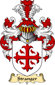 English Coat of Arms (v.23) for the family Stranger