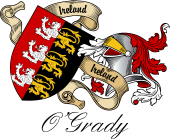 Sept (Clan) Coat of Arms from Ireland for O'Grady