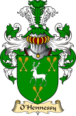 Irish Family Coat of Arms (v.23) for O'Hennessy