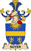 Republic of Austria Coat of Arms for Soyer