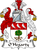 Irish Coat of Arms for O'Hegarty