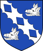 English Family Shield for Mappin
