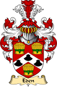 English Coat of Arms (v.23) for the family Eden