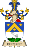 Republic of Austria Coat of Arms for Dorfner