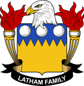 American Coat of Arms for Latham