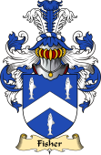 Scottish Family Coat of Arms (v.23) for Fisher