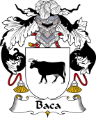 Spanish Coat of Arms for Baca