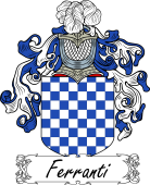 Araldica Italiana Coat of arms used by the Italian family Ferranti