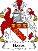 English Coat of Arms for the family Hardy