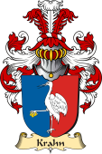 v.23 Coat of Family Arms from Germany for Krahn
