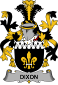 Irish Coat of Arms for Dixon