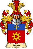 French Family Coat of Arms (v.23) for Agar