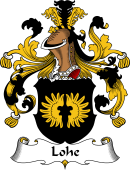 German Wappen Coat of Arms for Lohe