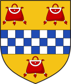 Scottish Family Shield for Spreull or Spruell