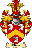 English Coat of Arms (v.23) for the family Ellison