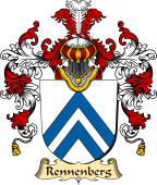 German Coat of Arms (v.25b) Rennenberg