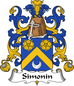 Coat of Arms from France for Simonin
