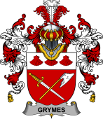 Irish Family Coat of Arms (v.25b) Grymes