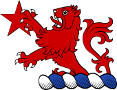 Family crest from Ireland for Ewing (Dumbarton)