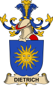 Republic of Austria Coat of Arms for Dietrich de Dieden
