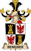 Republic of Austria Coat of Arms for Benkiser