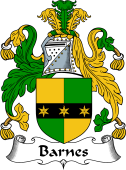 English Coat of Arms for Barnes II