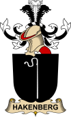 Republic of Austria Coat of Arms for Hakenberg