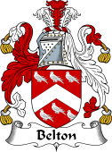 English Coat of Arms for Belton