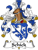 German Wappen Coat of Arms for Schick