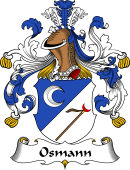 German Wappen Coat of Arms for Osmann