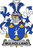 Irish Coat of Arms for Mulholland