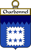 French Coat of Arms Badge for Charbonnel