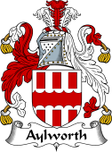 English Coat of Arms for the family Aylworth