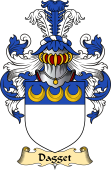 English Coat of Arms (v.23) for the family Dagget (t)