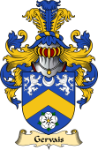 Irish Family Coat of Arms (v.23) for Gervais or Jervois
